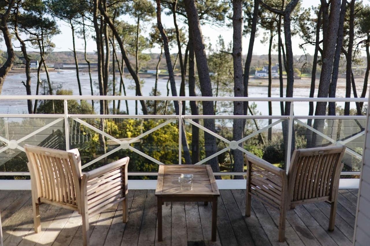La Villa Bel Ange Hotel Saint Philibert Bagian luar foto