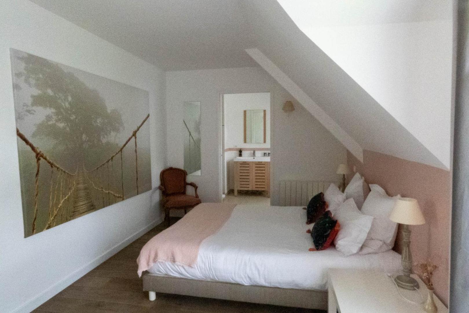 La Villa Bel Ange Hotel Saint Philibert Bagian luar foto